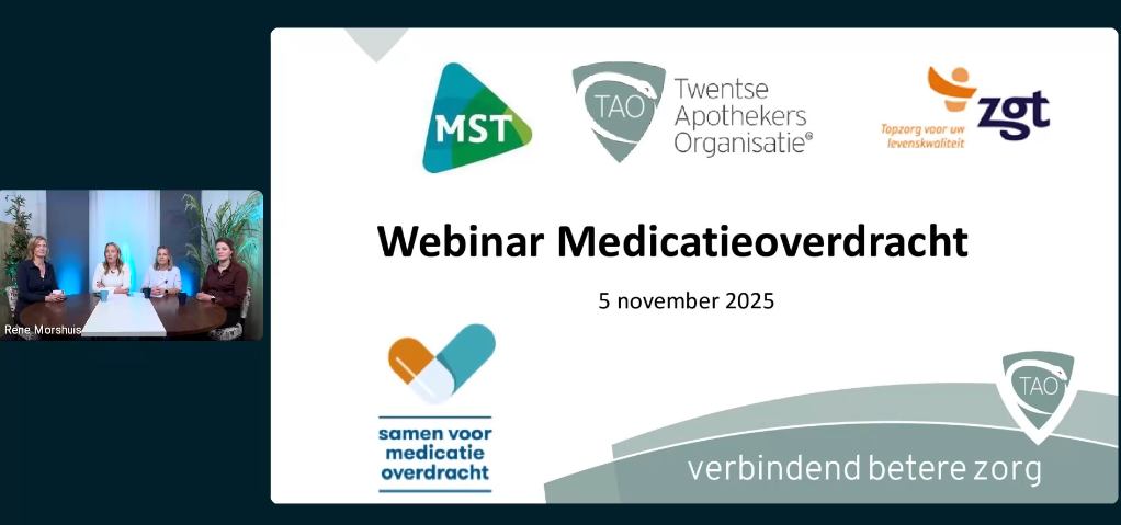 Samen leren voor betere medicatieoverdracht!