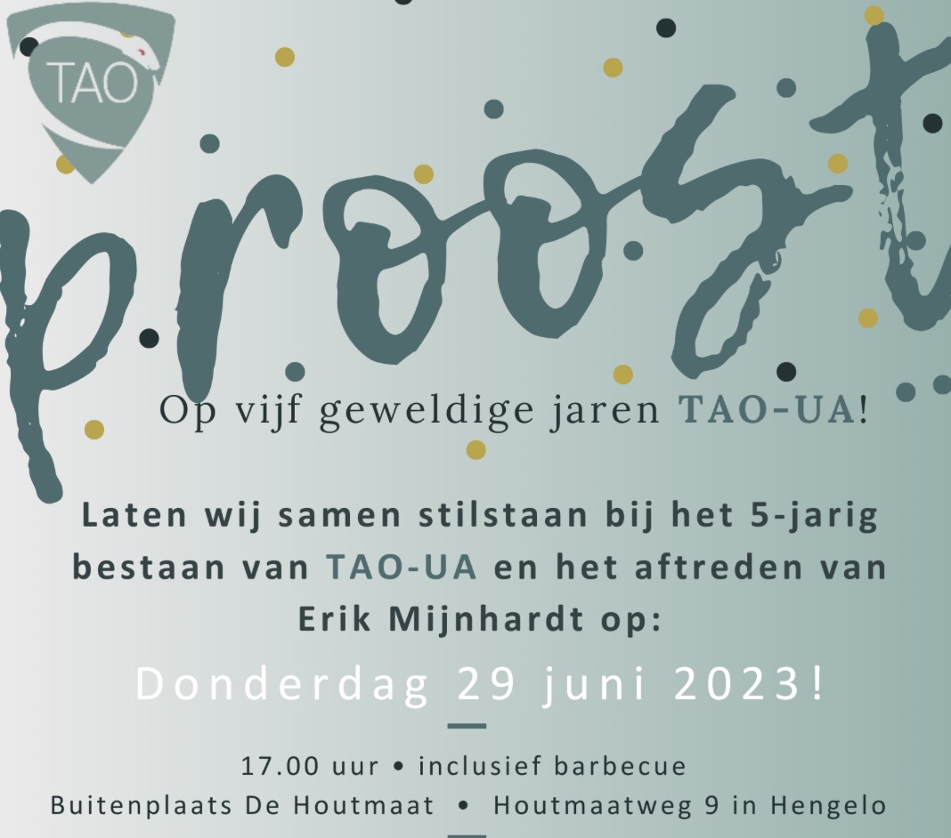 5-jarig jubileum TAO-UA 